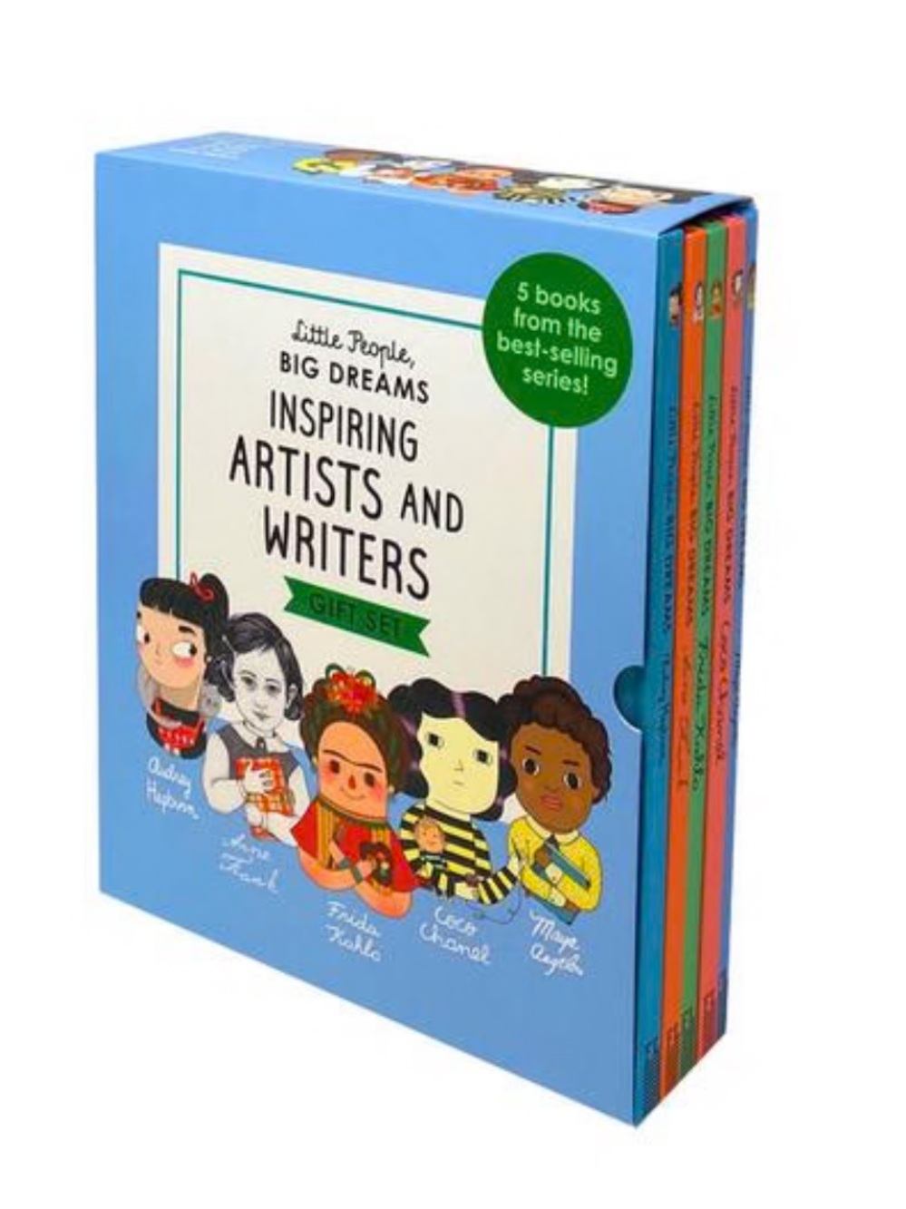 Little People Big Dreams Inspiring Artists and Writers Books Gift Set
